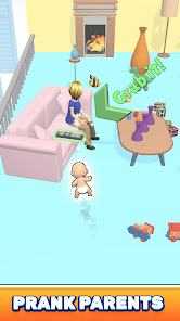 Screenshot 1 for Baby Prank Mod APK Remove ads Mod Menu 33