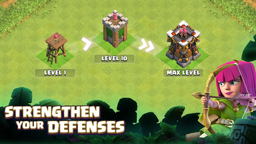 Screenshot 2 for Clash of Clans MOD APK (Unlimited Gems Coin Troops) 16.137.13