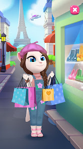 Screenshot 6 for My Talking Angela 2 Mod APK Unlimited money 25.4.1.34709