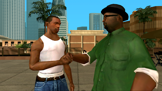 Screenshot 1 for Grand Theft Auto San Andreas MOD APK (Unlimited Money) 2.11.264