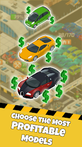 Screenshot 6 for Idle Car Factory Car Builder Mod APK Unlimited money 15.0.7