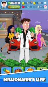 Screenshot 2 for Idle Guy Life Simulator games Mod APK Unlimited Money 1.10.2.512