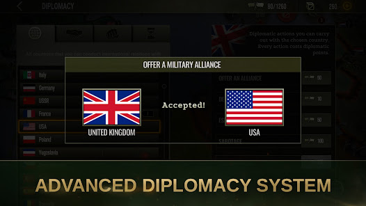 Screenshot 4 for Strategy & Tactics 2 WW2 TBS Mod APK Unlimited money 3.9.9