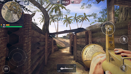 Screenshot 4 for World War 2 FPS Shooting Games Mod APK Remove ads Unlimited money 4.85