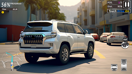 Screenshot 2 for Offroad Prado Driver Jeep Game Mod APK Unlimited money 1.25