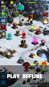 Screenshot 6 for Ancient Planet Tower Defense Mod APK Remove ads Mod speed 1.2.155