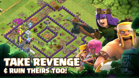 Screenshot 4 for Clash of Clans MOD APK (Unlimited Gems Coin Troops) 16.137.13