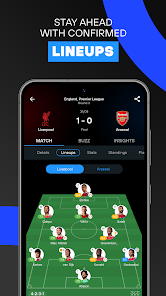 Screenshot 2 for 365scores Premium APK (No Ads Pro Unlocked) 13.3.0