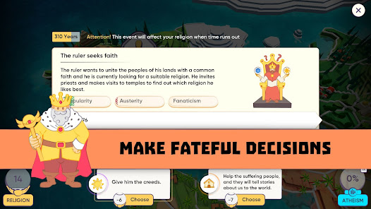 Screenshot 3 for Religion Inc God Simulator Mod APK Premium Plus Mod Menu 2.3.1