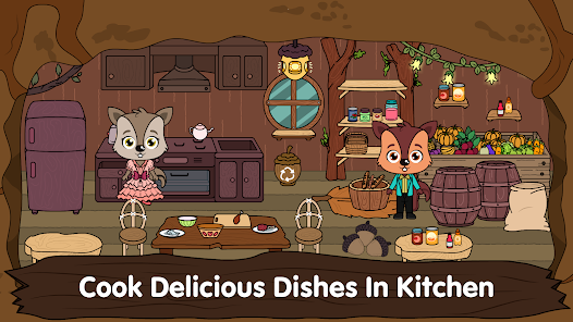 Screenshot 5 for Animal Town My Squirrel Home Mod APK Paid for free Unlocked 3.4.7