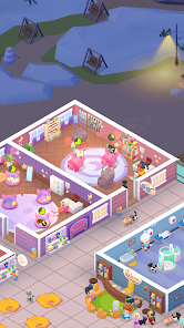 Screenshot 2 for Idle Pet Shelter Cat Rescue Mod APK Unlimited money Mod Menu 1.26.0
