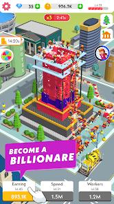 Screenshot 1 for Idle Construction 3D Mod APK Unlimited money 2.32