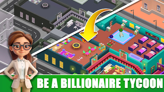 Screenshot 5 for Idle Daycare Tycoon Rich Me Mod APK Unlimited money Mod Menu 7.2.5