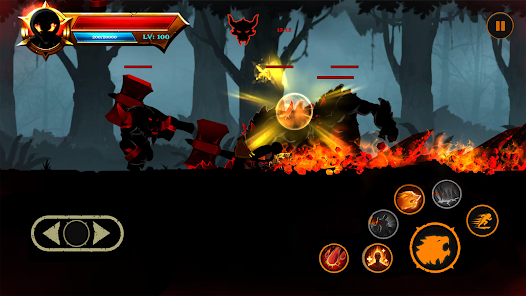 Screenshot 3 for Stickman Legends Sword Fight Mod APK Remove ads God Mod 2.9