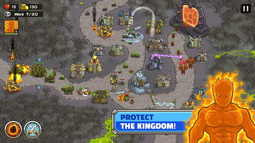 Screenshot 5 for Kingdom Rush MOD APK (Unlimited Money, gems) 6.1.26