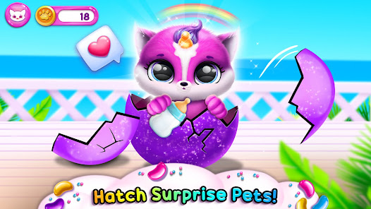 Screenshot 3 for Fluvsies A Fluff to Luv Mod APK Unlimited money 18.1.9