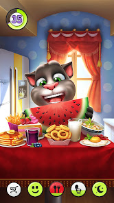 Screenshot 3 for My Talking Tom MOD APK Unlimited Money 25.4.3.6961