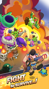 Screenshot 4 for iSurvivor Epic Shoot Em Up Mod APK Unlimited money Mod Menu God Mode 1.1.1