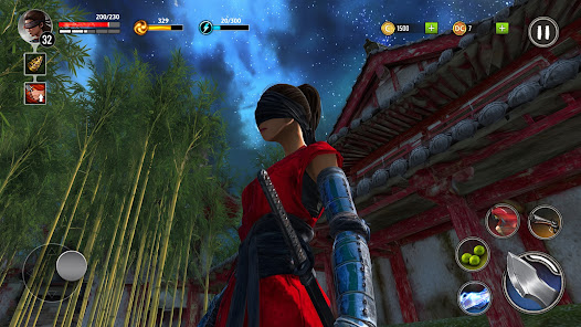 Screenshot 2 for Ryuko Legend of Shadow Hunter MOD APK (Immortality) 11.052.203