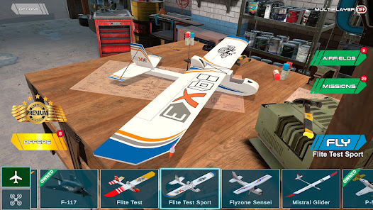Screenshot 4 for Real RC Flight Sim 2024 Online Mod APK Unlocked 2025.10.03