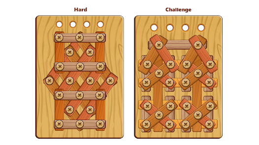 Screenshot 7 for Wood Nuts and Bolts Puzzle MOD APK (Unlimited Money Gems No Ads) 6.5