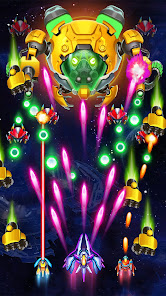 Screenshot 2 for WindWings 2 Galaxy Revenge Mod APK Unlimited money 0.0.510