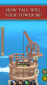 Screenshot 2 for Idle Tower Miner Idle Games Mod APK Unlimited money 2.48