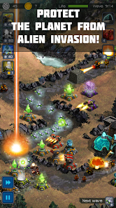 Screenshot 7 for Ancient Planet Tower Defense Mod APK Remove ads Mod speed 1.2.155