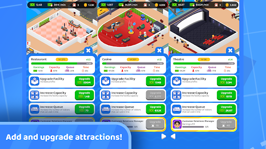 Screenshot 2 for Idle Cruise Ship Simulator Mod APK Unlimited money 1.1.7