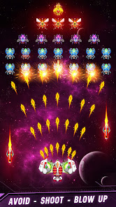 Screenshot 5 for Space Shooter Galaxy Attack MOD APK (Unlimited Money) 1.786