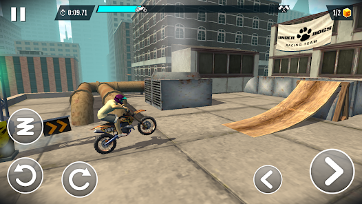 Screenshot 2 for Stunt Bike Extreme MOD APK (Unlimited Money Diamond) 0.505