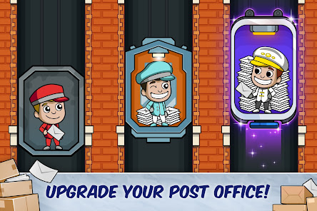 Screenshot 4 for Idle Mail Tycoon Mod APK Free purchase 1.11.0