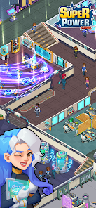 Screenshot 7 for Idle Superpower School Mod APK Mod Menu Unlimited money 2.2.2