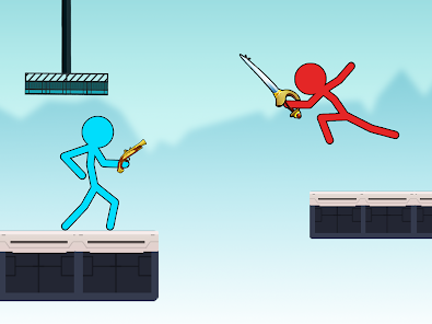 Screenshot 2 for Stick man Clash Fighting Game Mod APK Remove ads Mod speed 5.3